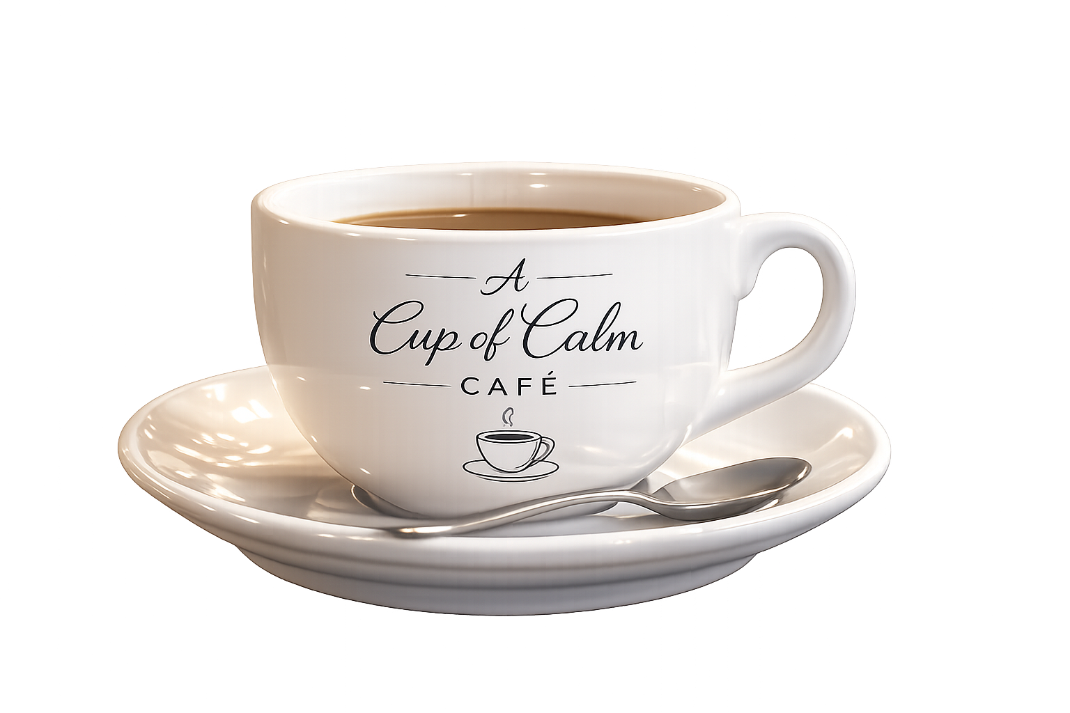 A Cup of Calm Cafe Logo